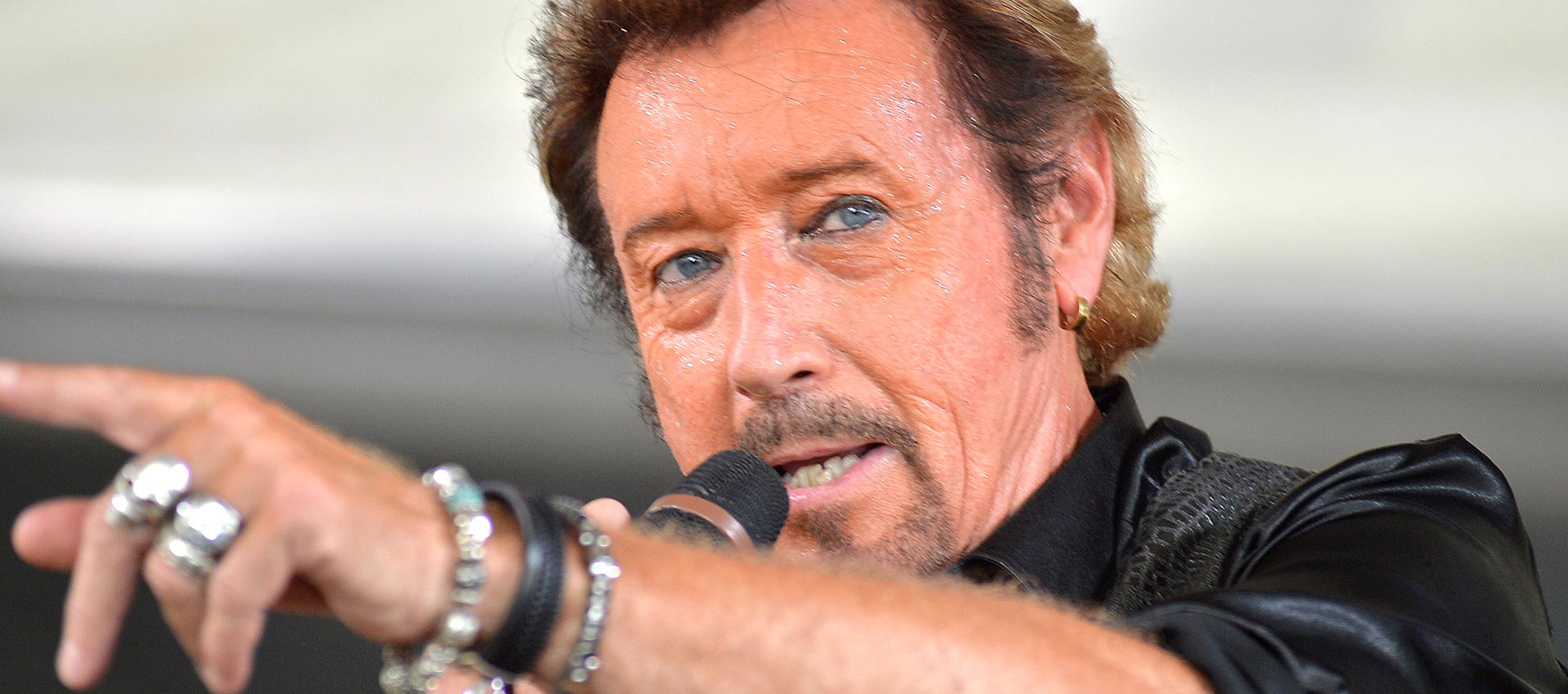 Sosie De Johnny Hallyday Chante En Direct Johnny Rock