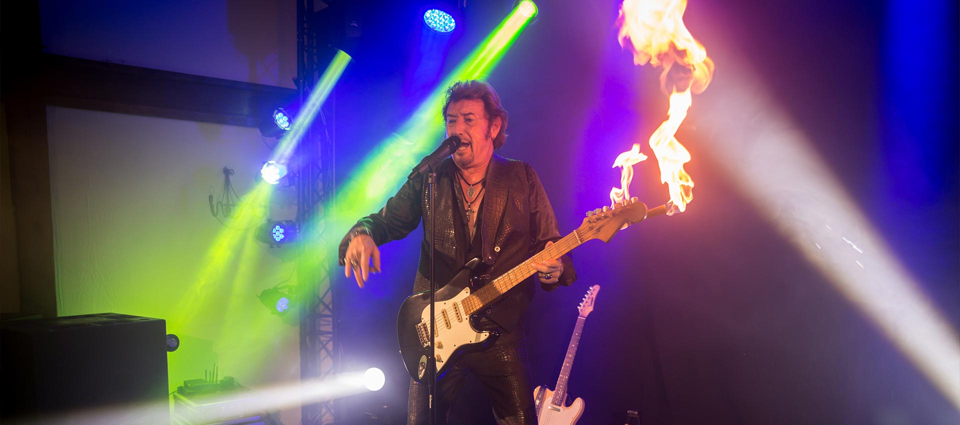 Sosie De Johnny Hallyday Chante En Direct Johnny Rock